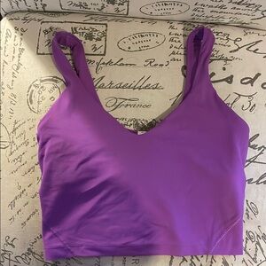 Lululemon Moonlit Magenta Align Top